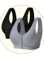 Sujetadores De Cierre Frontal Para mujer, 2 piezas, Levante Y Soporta Tu Espalda Sin Cables, Sujetador Deportivo Para Mujeres - details 6