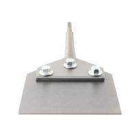 Raspador de suelo duradero de 4 pulgadas, raspador de pared de eliminación de acero de aleación, vástago redondo, piezas de martillos rotativos plateados, azulejos - details 9