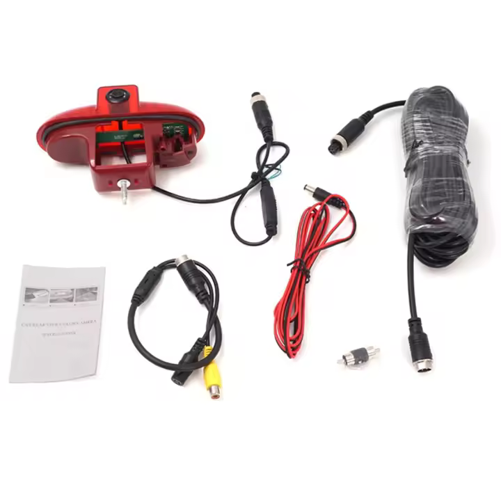 Luz de freno de marcha atrás, cámara de visión trasera CMOS para Opel Vivaro/Trafic 2001-2014, resistente al agua, 170 - 1