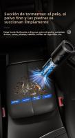 🔥   Aspiradora 5 en 1 Inalámbrica para Coches y Hogar 🚗 ✨   - Sopla, Aspira, Infla, Vacía e Ilumina (6000Pa, 4000mAh, Tipo-C) + 8 Accesorios y Bolsa de Almacenaje - details 5