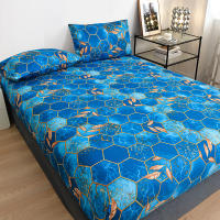 Bonenjoy-sábana con funda de almohada de estilo geométrico, Sábana bajera estampada, ropa de cama para el hogar, tamaño 90, 120, 150, 180 - details 3