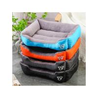 Cama cálida cuadrada para perro y gato, nido suave a prueba de humedad, elástico, con función de almohada para el cuello - details 9