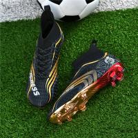 Zapatos de fútbol TF/FG para hombre, botines de fútbol profesionales para interiores, botas de campo de fútbol de entrenamiento originales - details 29
