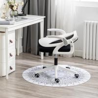 Silla de oficina plegable para espacios pequeños |   Silla de juegos para adultos y niños |   Respaldo de malla |   Para dormitorio y oficina en casa. |   Blanco y negro - details 8