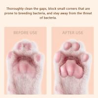 Portable Dog Paw Trimmer with Led Light Rechargeable Cordless Nail Grinder Shaver for Cats And Other Pets Nail Grooming Tools - details 0