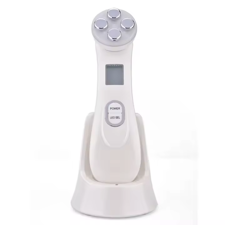 Máquina de terapia de luz LED EMS, masajeador facial para uso doméstico, radiofrecuencia RF, dispositivo de belleza para estiramiento de la piel, instrumento - 1