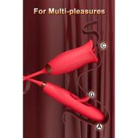 Empaque privado SEX Vibrador de lengua telescópico para clítoris y estimulación del punto G - details 22
