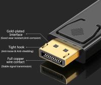Minisopuru Adaptador Electrónico Conector de DisplayPort a HDMI 4K 60hz 1080P - details 3