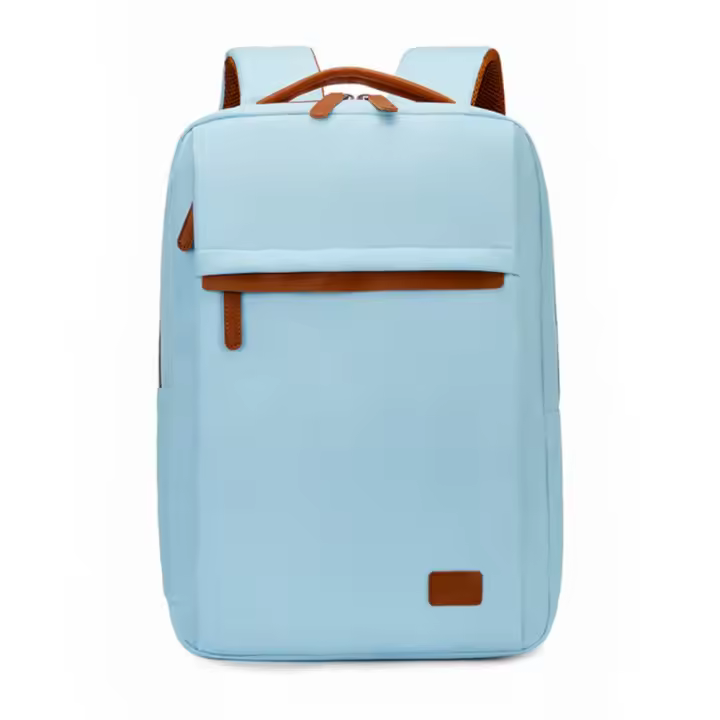 Mochila impermeable para estudiantes, mochila de viaje multicapa de gran capacidad, ocio con cinturón de equipaje y carga USB - 1