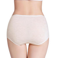 Bragas de cintura alta para mujer, ropa interior de algodón de talla grande, sólida, Sexy, sin costuras, íntima, 3 piezas por lote - details 12