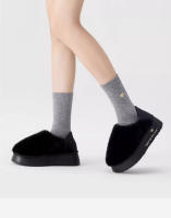 Bolso de Mao Mao y zapatillas de algodón Pantuflas de algodón cálidas de dormitorio de fondo grueso - details 7