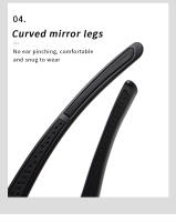 Gafas de Sol Polarizadas Hombre Protección UV400, Montura Ligera y Flexible, Diseño Moderno Unisex para Conducir, Pescar - details 9