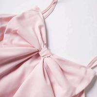 Ribbers con cinturón de cintura de tres capas para mujer, vestido con correas y encaje, de moda - details 2