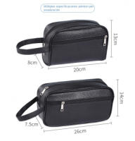 Cartera retro de cuero PU para hombre, cartera de moda de negocios para mujer con tarjetero, bolsos para teléfono móvil y viaje - details 7