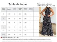 Mono de mujer con estampado, cuello redondo, sin mangas, estilo europeo y americano, tendencia de primavera 2025, elegante y ajustado. - details 0