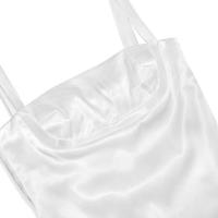 Mingmingxi verano encantador Spaghetti Strap A e vestido elegante satén negro fiesta de vacaciones alta elasticidad vestidos de mujer 2023 - details 9