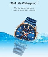 Reloj de Cuarzo CURREN 8368 Elegante Pulsera de Acero Inoxidable Resistente al Agua Calendario - details 8