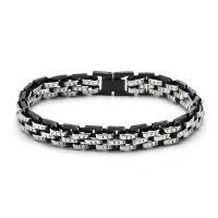 Brazalete para Hombre Euroamericano, Correas Planas Triples de Titano, Estilo Street Hip Hop 2025, Regalos Para Hombre - details 4
