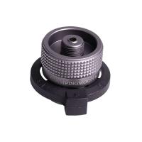 Adaptador de quemador para senderismo y acampada al aire libre, conector de estufa tipo dividido, adaptador de cilindro de gas de apagado automático - details 1