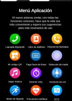 Reloj Inteligente Hombres Mujeres, Smartwatch Redondo de 1.463