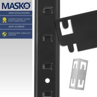 Estantería de Almacenamiento para Cargas Pesadas 180 x 90 x 40 cm, Hasta 875kg, 5 Estantes Ajustables, Tablero de Fibra de Densidad Media y Metal - details 18