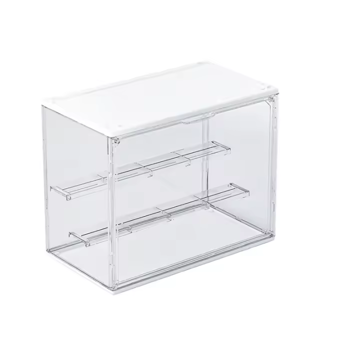 Vitrinas para Colecciones de Vitrina de Cristal, expositor Metacrilato, Vitrina de Muñecas con Puerta, Figuras Coleccionables, sn06 - 1