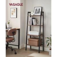 Estantería de 5 Niveles, Librería Industrial, Fácil de Montar, para Salón, Dormitorio, Cocina, Marrón Rústico y Negro LLS45X - details 46