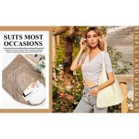 Bolsos de ganchillo para mujer, bolsos de mano de punto calados Hippie estéticos de playa de verano para mujer, bolso de hombro, mochila de lujo de alta gama - details 2