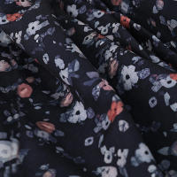 Novedad de verano, vestido de cintura floral pequeño de retazos franceses para mujer con sentido del diseño y a la moda - details 20
