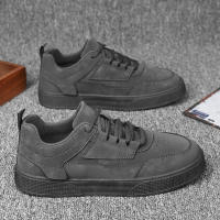 Zapatos Blancos Planos Para Hombre, Zapatos Deportivos Casuales - details 6