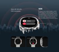 Reloj Inteligente de Deportes Pantalla Amoled de 1.43 pulgadas Tracker de Fitness - details 2