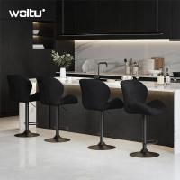 Sillas de Bar Taburete Regulables en Altura Design de Resalto con Cojín de Terciopelo - details 51