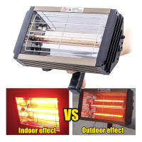 Lámpara de curado de pintura infrarroja DATOU BOSS, lámpara de pintura de calefacción de onda corta de 1000W con soporte elevable, luz de secado para carrocería de coche - details 0