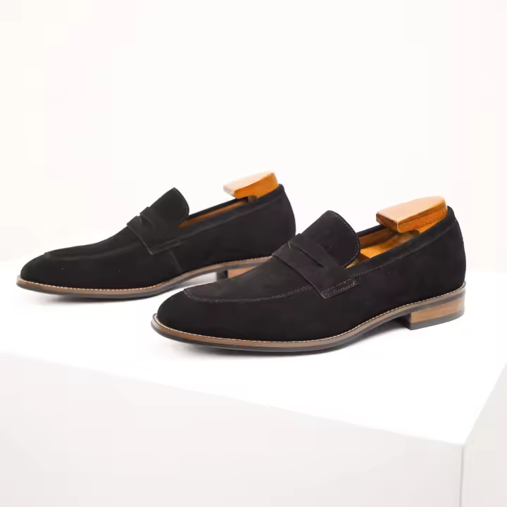 Mocasines Zapatos casuales de tendencia británica para hombre Versión coreana Perezoso - 1