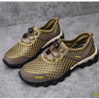 Zapatos casuales de verano para hombre, transpirables, de malla hueca, con suela suave, para senderismo y deportes al aire libre - details 13