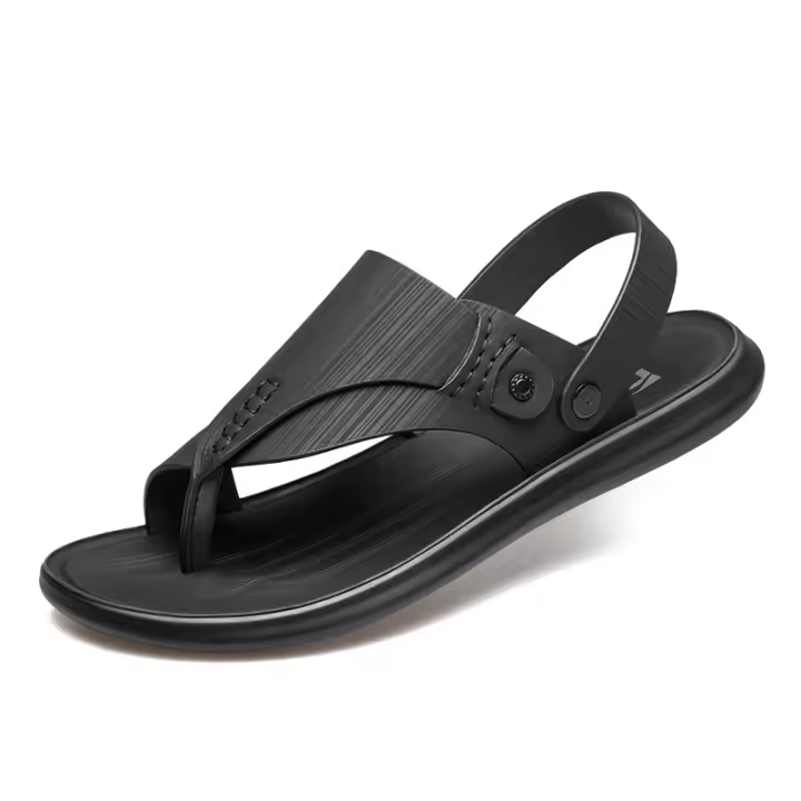 Sandalias de verano para hombre, nuevas chanclas suaves, zapatos casuales de playa para hombre, sandalias de moda para exteriores de dos usos para hombre - 1