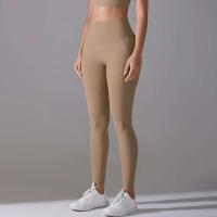 Pantalones de mujer y de gimnasio, pantalones cortos deportivos sin costuras, control abdominal, levantamiento de cadera, mallas de yoga - details 24