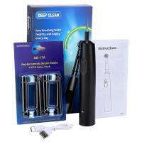 Cepillo de dientes eléctrico giratorio recargable para adultos, limpiador de dientes blanqueador giratorio con 4 cabezales de repuesto - details 10