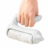 Rodillo Manual para quitar pelusas de mascotas, herramienta de limpieza para sofá, ropa, alfombra, raspadores de pelo - details 7