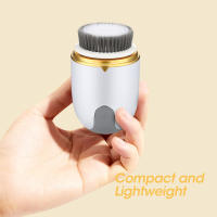 Cepillo de limpieza Facial 3 en 1, exfoliante Facial de silicona, limpiador eléctrico de poros, espinillas, limpieza profunda de la piel, masaje exfoliante - details 5