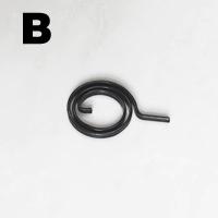 Bobina plana del resorte de la manija de la cerradura de puerta del alambre del resorte 28m m de torsión para la puerta - details 3