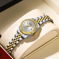 Pareja relojes hombres mujeres luminosas calendario impermeable casual reloj de cuarzo - details 9