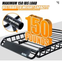 Techo de Almacenamiento de Acero Superior 46 x 36 x 4-1/2 Pulgadas Para SUV y Camionetas - details 2