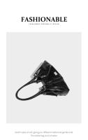 Bolso de hombro retro de moda con diseño de locomotora, bolso de mano de gran capacidad para mujer, nuevo bolso para las axilas - details 10