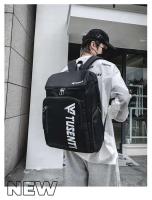 Mochila de viaje multifuncional, ligera, de gran capacidad, Unisex, con estampado de letras, impermeable, bolso escolar para deportes al aire libre - details 14