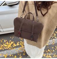 Mochila de cuero suave de gran capacidad, bolso de nicho de moda, bolso de viaje ligero de lujo, nuevo estilo universitario, 2024 - details 22
