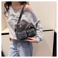 Bolso de mano de moda, bolso vaquero Retro, bolso cruzado para axila, bolso de hombro para chica picante, bolso para axila, bolso de tela Y2K, ropa de calle - details 21