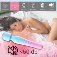 360 °   Vibrador AV de rotación para mujer, masajeador de punto G, varita mágica, estimulador de clítoris, consoladores de vibración potentes, Juguetes sexuales para adultos para parejas - details 3