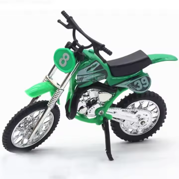 Simulated Motorcycle Model Sliding Function Collection Alloy Motocross Toy Imulation Racing Motorcycle Metal Toy Kids Toy - 1