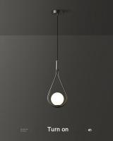 Lámpara Colgante De Cobre LED Para Interior Con Bombilla G9 De 7W Para Dormitorio Iluminación Colgante Para Pasillo Luz De Ceilidán Moderna Y Elegante - details 8